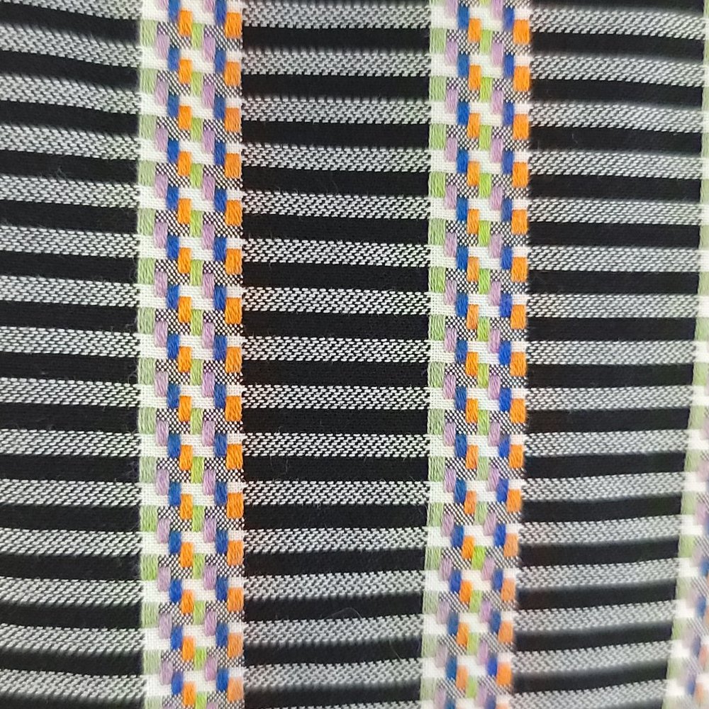 Robert Graham Shirt Men's Large Classic Fit Multicolor Stripes Button Front - Picture 7 of 12